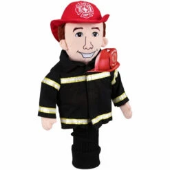 Creative Covers Human Characters Head Cover -Green And Swing Shop fireman