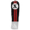 Sahara Retro Vintage #X Fairway Wood Headcovers -Green And Swing Shop fw x hc black red
