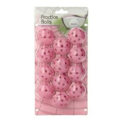 Intech Golf Practice Balls With Holes (12 Pack) -Green And Swing Shop i24345