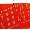 Nike Golf 16" X 24" Jacquard Towel - Orange/White -Green And Swing Shop n88511