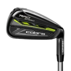Cobra King Radspeed Black Irons -Green And Swing Shop rad irn blk hero min
