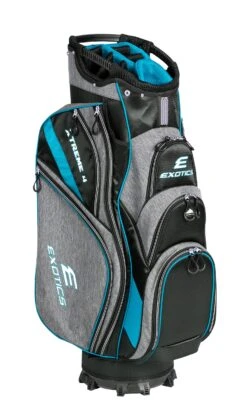 Tour Edge Exotics Xtreme 4 Cart Bags -Green And Swing Shop xtremeblueplaidblack