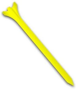 Zero Friction Golf Tees (2.75" X 50) -Green And Swing Shop yellow 50 pack
